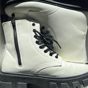 Combat Boots Worn and cleaned